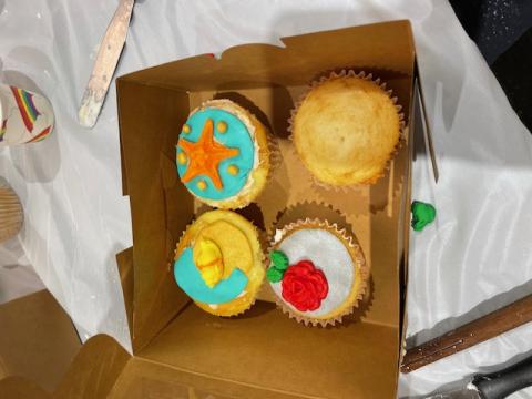 fondant cupcakes